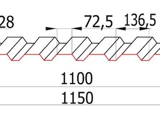 Профлист С8 0.6 мм RAL 9003 Сигнальный Белый 2 - в «Монолит-Металлопрокат».